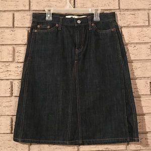 Gap denim skirt